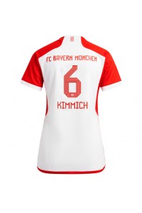 Fotbalové Dres Bayern Munich Joshua Kimmich #6 Dámské Domácí Oblečení 2023-24 Krátký Rukáv